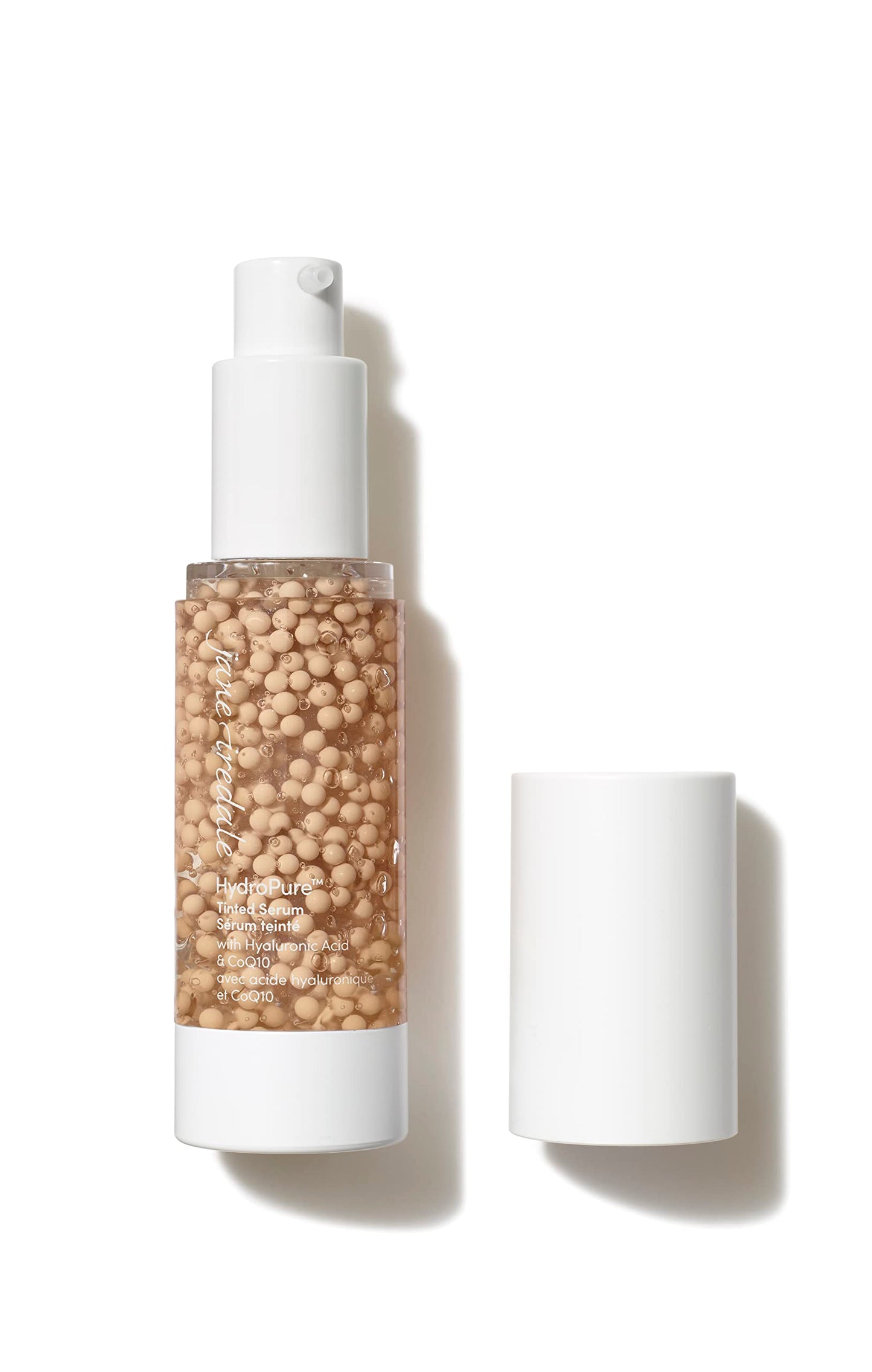 jane iredale HydroPure Tinted Serum, Hydrating, Sheer-Coverage Formula Helps Plump, Soothe, Blur Lines and Even Skin Tone with Hyaluronic Acid + CoQ10 Beauty & Personal Care jane iredale