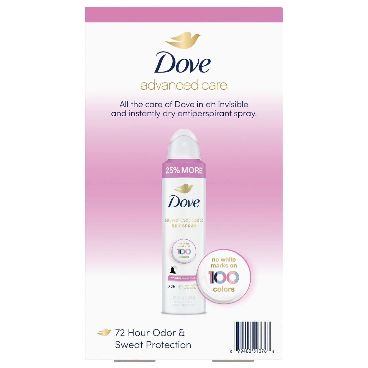 Dove Advanced Care Clear Finish Antiperspirant Spray, 4.8 Ounce (Pack of 3) Beauty and Personal Care Dove