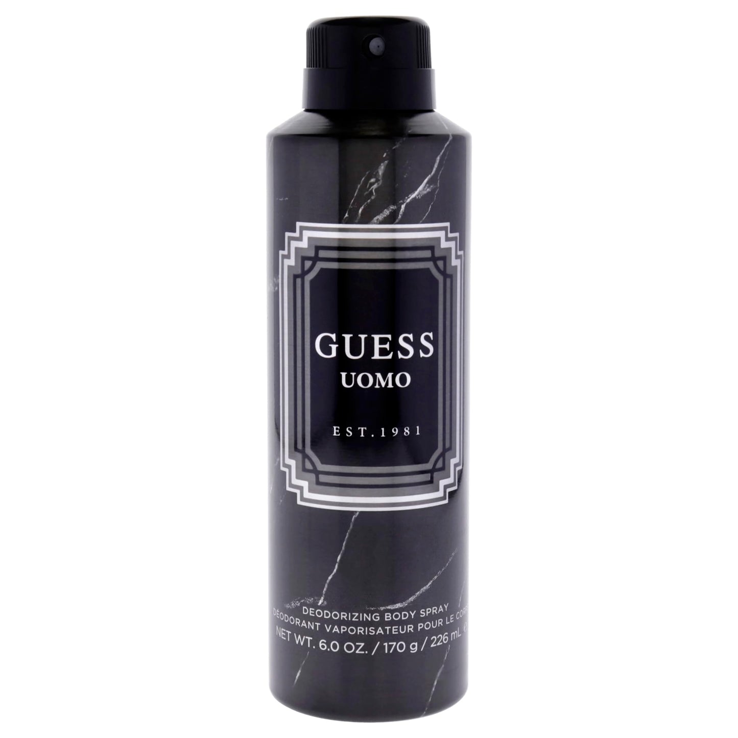 Guess UOMO Deodorizing Body Spray For Men, 6.0 Oz. Beauty & Personal Care GUESS