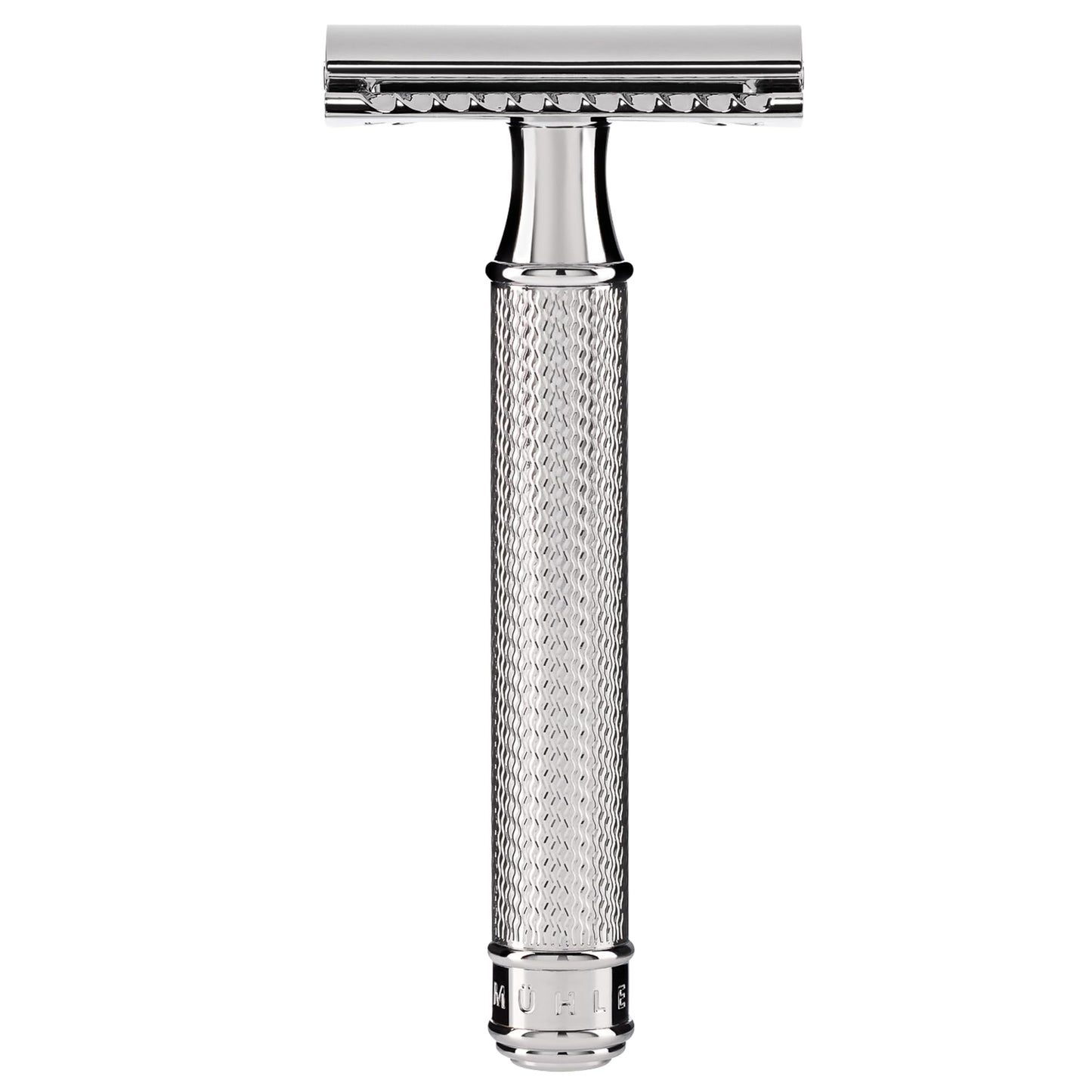 MÜHLE R89 Grande Double Edge Safety Razor for Men, Chrome, Closed Comb Head Beauty and Personal Care MÜHLE