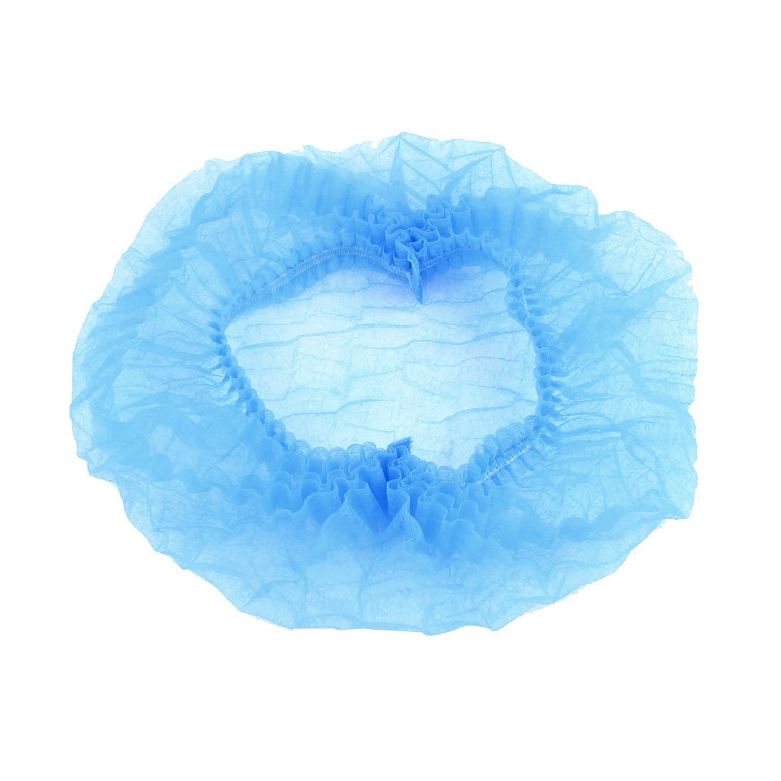 Ruilogod Fabric Elastic Band Lady Bathing Shower Cap Bath Hat 100pcs Blue (id: fd8 907 a3f 632 3c6 Beauty and Personal Care Ruilogod