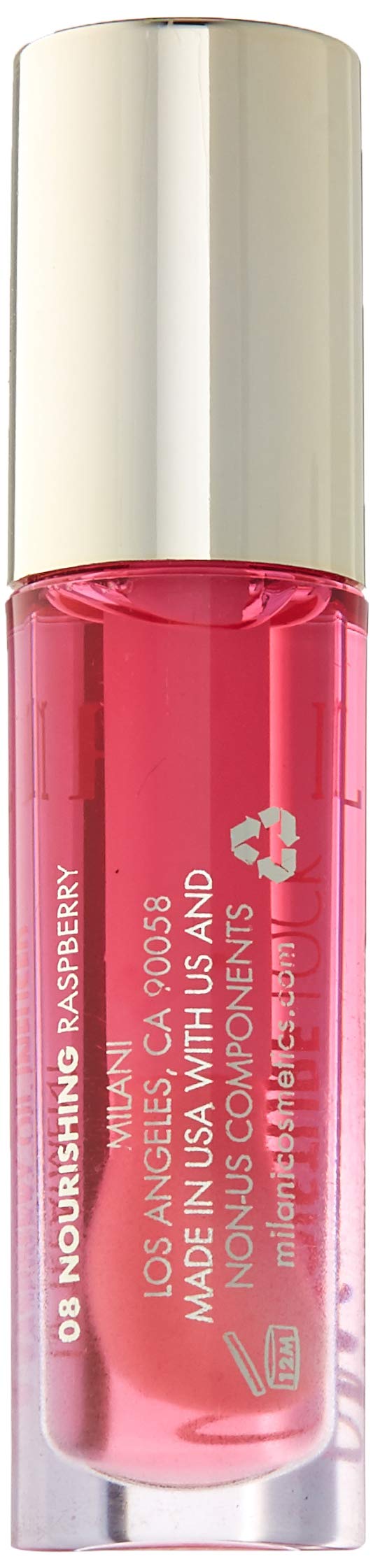 Milani Moisture Lock Oil Infused Lip Treatment, Nourishing Raspberry, 0.10 Ounce Beauty & Personal Care Milani