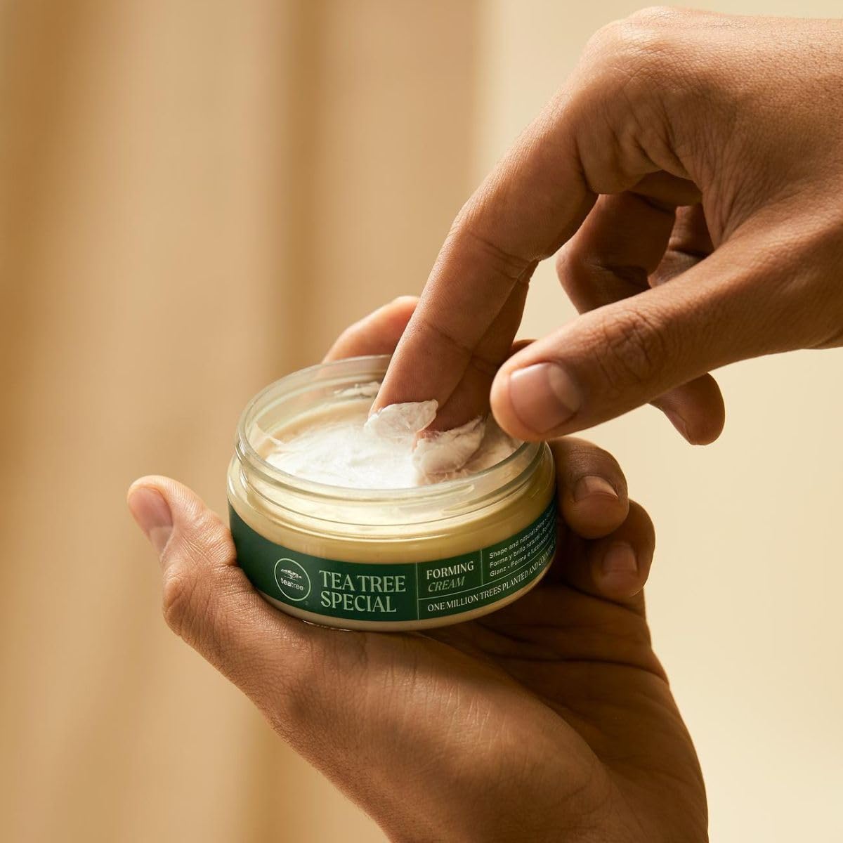 Tea Tree Forming Cream, Flexible Hold, Natural Shine Finish, For All Hair Types, Especially Medium to Coarse, 3 oz Beauty & Personal Care Tea Tree
