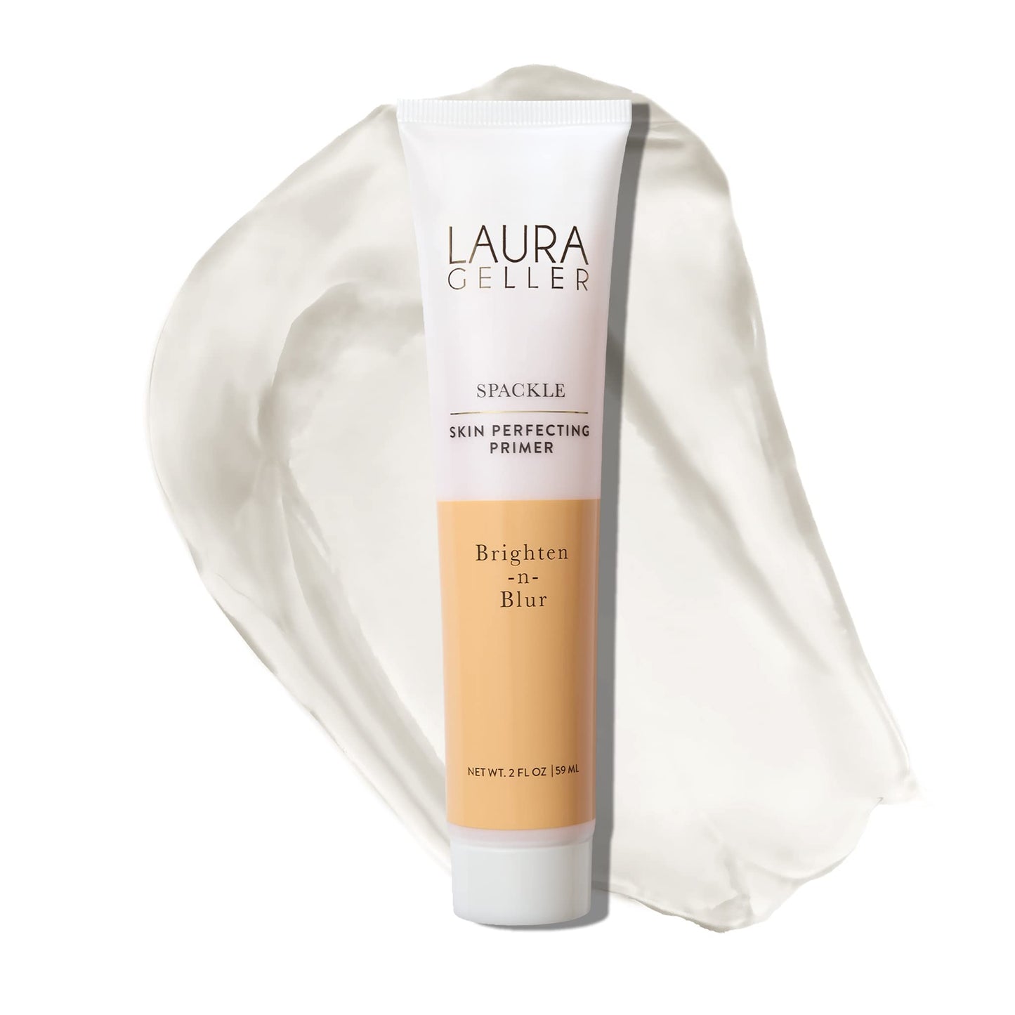 LAURA GELLER NEW YORK Spackle Primer - Brighten-n-Blur - Super-Size 2 Fl Oz - Mattifying Makeup Primer for Mature Skin Beauty & Personal Care LAURA GELLER NEW YORK