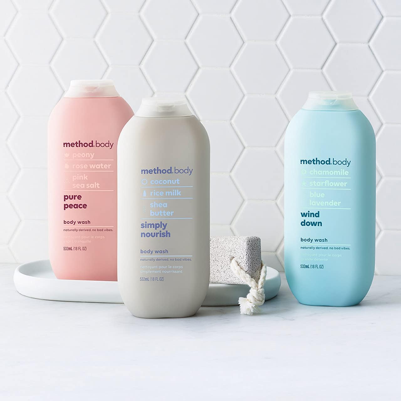 Method Body Wash, Simply Nourish, Paraben and Phthalate Free, 18 oz (Pack of 1) Beauty & Personal Care Method