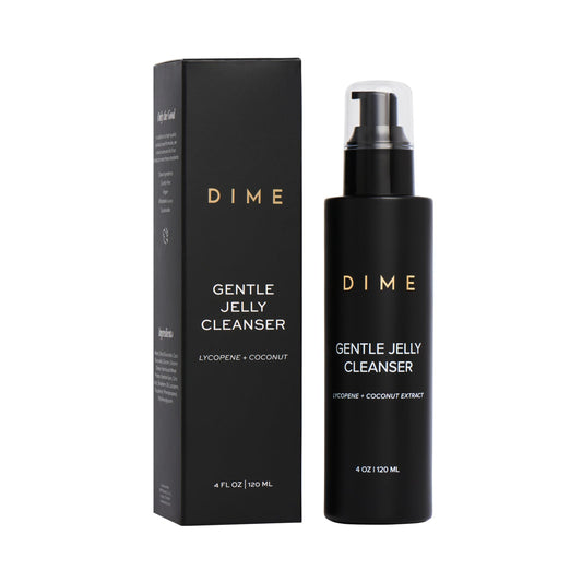 DIME Beauty Gentle Jelly Cleanser - Non-Foaming Hydrating Gel Face Wash and Makeup Remover with Vitamin E and Coconut, Sensitive and Oily Skin, Vegan Beauty and Personal Care DIME Default Title