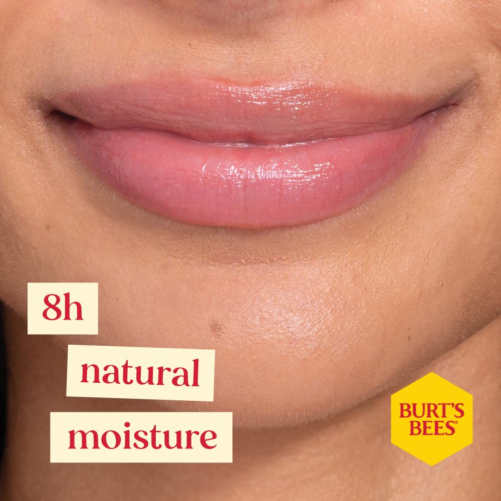 Burts Bees 100% Natural Tinted Lip Balm, Pink Blossom with Shea Butter & Botanical Waxes 1 Tube Beauty & Personal Care Burt's Bees