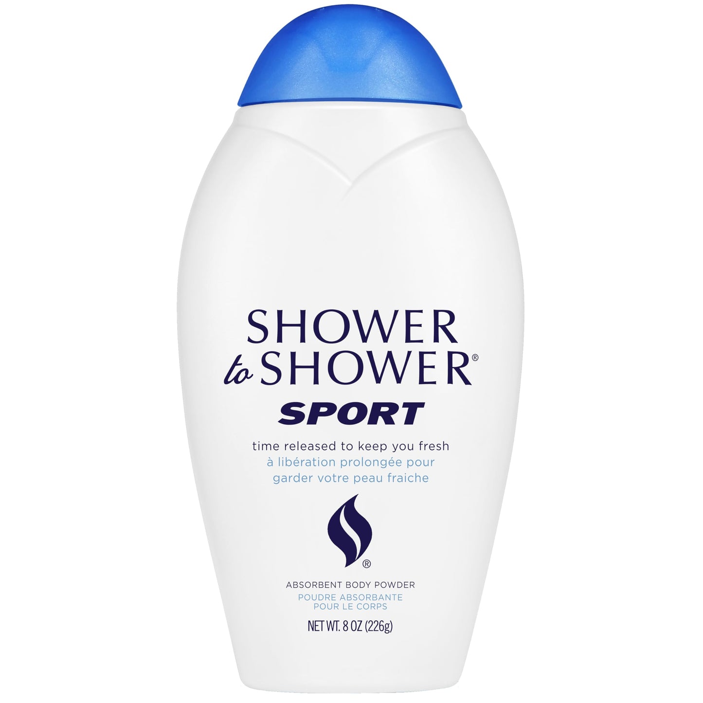 Shower to Shower Sport Body Powder for Men & Women, Talc Free, Sweat Absorbing, Prevents Chafing & Odor,Deodorizing All Over Body Powder for Long Beauty and Personal Care Shower To Shower