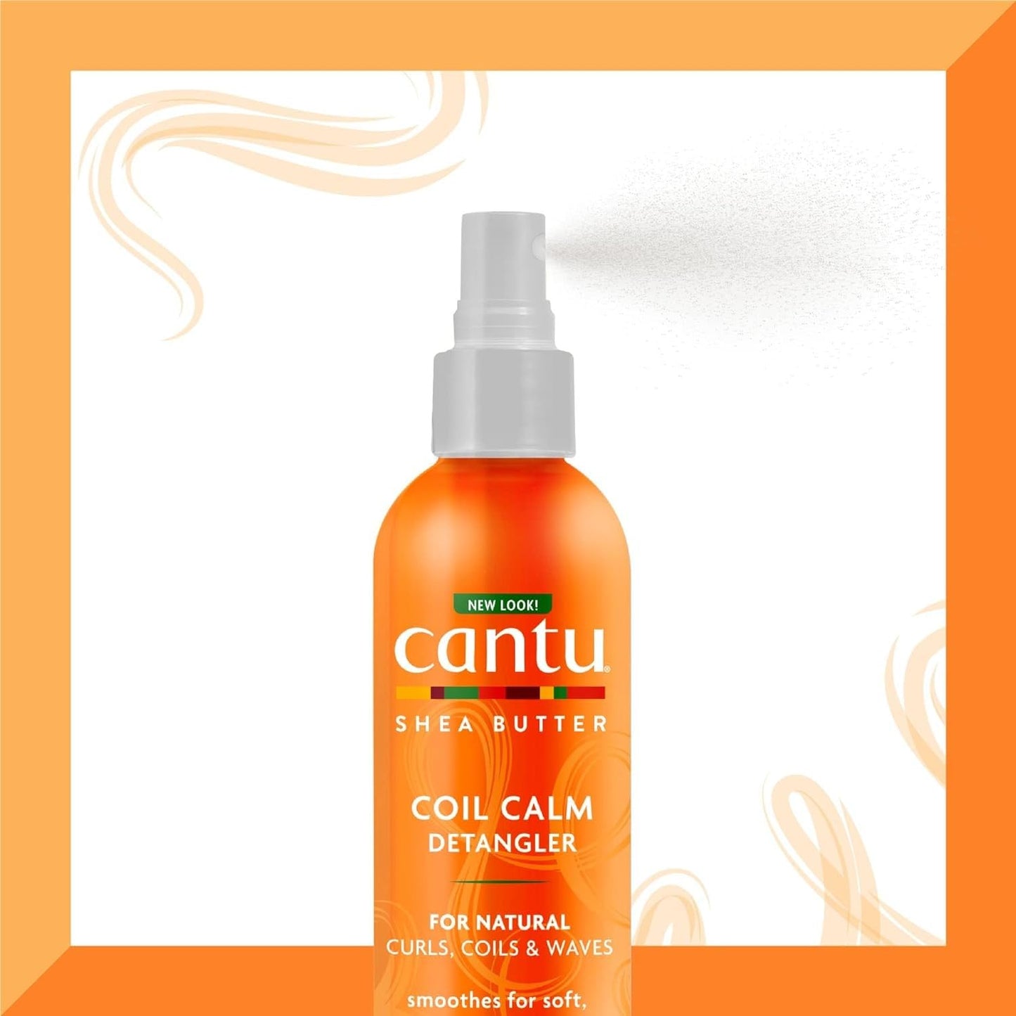 Cantu Coil Calm Detangler, 8 Fluid Ounce (Pack of 2) Beauty & Personal Care Cantu