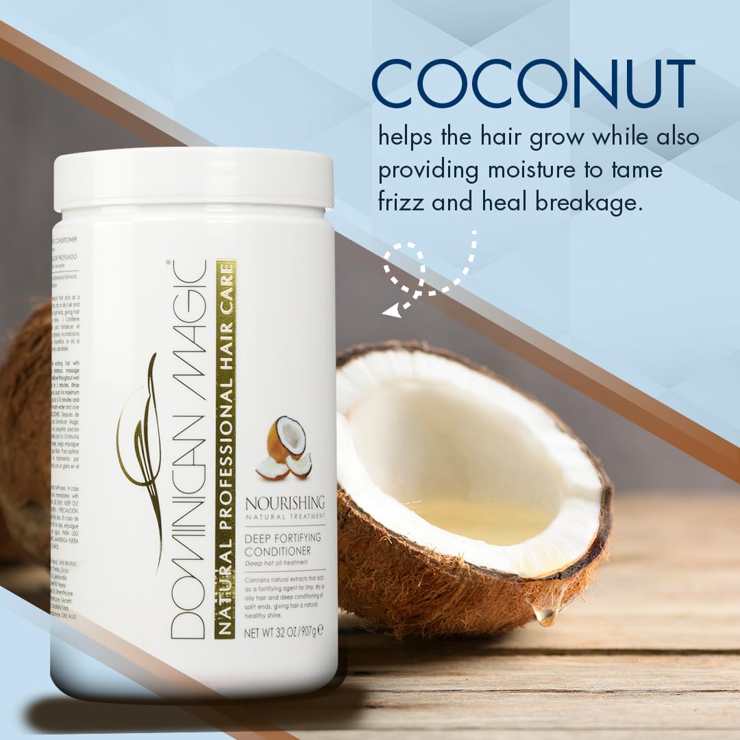 Dominican Magic Deep Fortifying Conditioner, 32 Oz, 32 Ounces Beauty & Personal Care DOMINICAN MAGIC