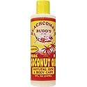 Hawaiian Beachcomber Budd Pure Coconut Oil 8 oz. Unscented 8 Bottles Beauty & Personal Care Beachcomber Budd's
