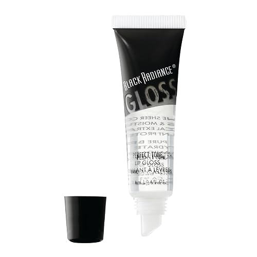 Black Radiance Perfect Tone Lip Gloss, Clear Shine, 0.4 Oz Beauty & Personal Care Black Radiance
