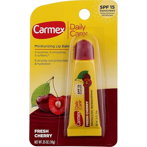 Carmex Click-Stick Moisturizing Lip Balm SPF 15 Cherry 0.15 oz (Pack of 2) Beauty & Personal Care Carmex