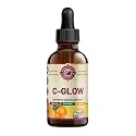 C Glow Vitamin C Liquid Serum | Supports Skin Elasticity & Hydration | Ascorbic Acid, Dandelion Extract, Vitamin E | Gluten Free, Vegan Friendly, Soy Beauty & Personal Care WHOLE WORLD WELLNESS