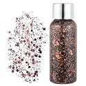 Body Glitter Gel, Face Glitter Body Glitter Liquid Eyeshadow, Face Hair Nail Glitter, Holiday Glitter Makeup (7) Beauty & Personal Care JUDEWY