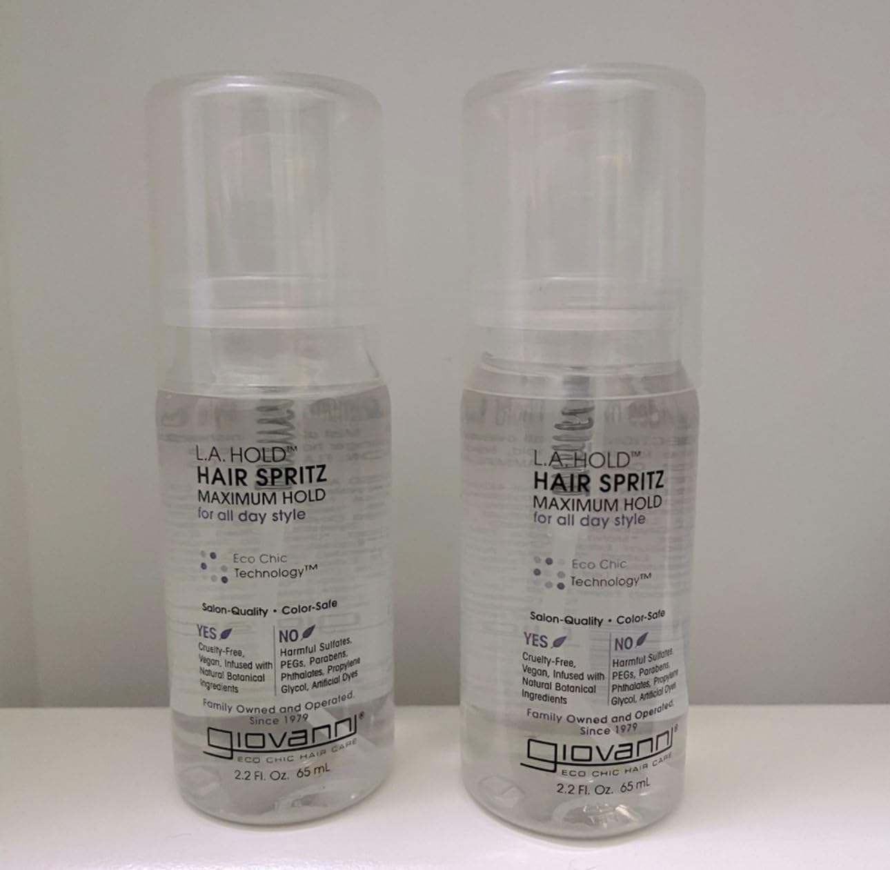 GIOVANNI HAIR CARE PRODUCTS HAIR SPRAY,L.A. HOLD, 2.2 FZ CASE_12 Beauty & Personal Care GIOVANNI