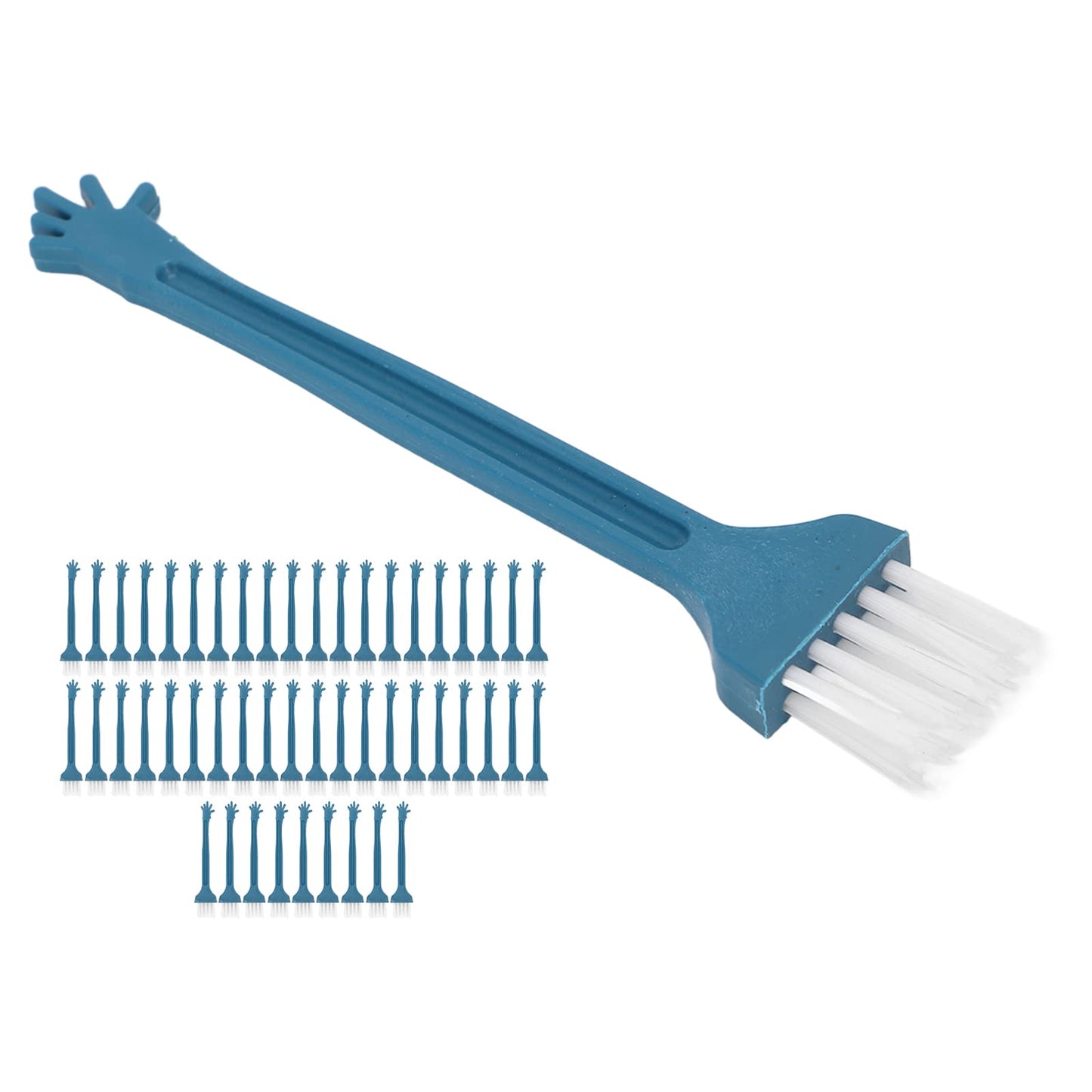 50Pack Disposable Mini Cleaning Brushes with Nylon Bristles and PP Handles for Razor, Cups, Feeding Bottles, Window Gaps, Corners, and Phones Beauty and Personal Care BORDSTRACT