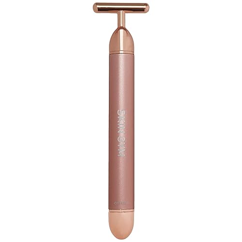 SKIN GYM Beauty Lifter Vibrating T-Bar Gold, Sonic Facial Massage Tool for Sculpting and Circulation Beauty & Personal Care SKIN GYM