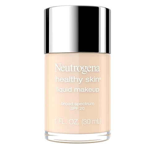 Neutrogena Healthy Skin Liquid Foundation Makeup with Broad Spectrum SPF 20 Sunscreen, Lightweight, Medium Coverage Makeup with Sunscreen Beauty & Personal Care Neutrogena