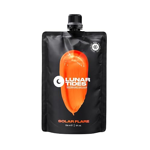 Lunar Tides Semi-Permanent Hair Color (43 colors) (Solar Flare, 4 fl. oz.) Beauty & Personal Care Lunar Tides