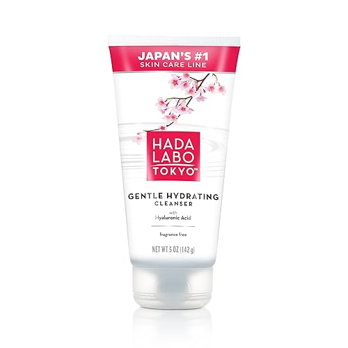 Hada Labo Tokyo Gentle Hydrating Foaming Facial Cleanser, Fragrance-Free Sensitive Skin Face Wash with Hyaluronic Acid and Conditioning Agents Soften Beauty & Personal Care Hada Labo Tokyo