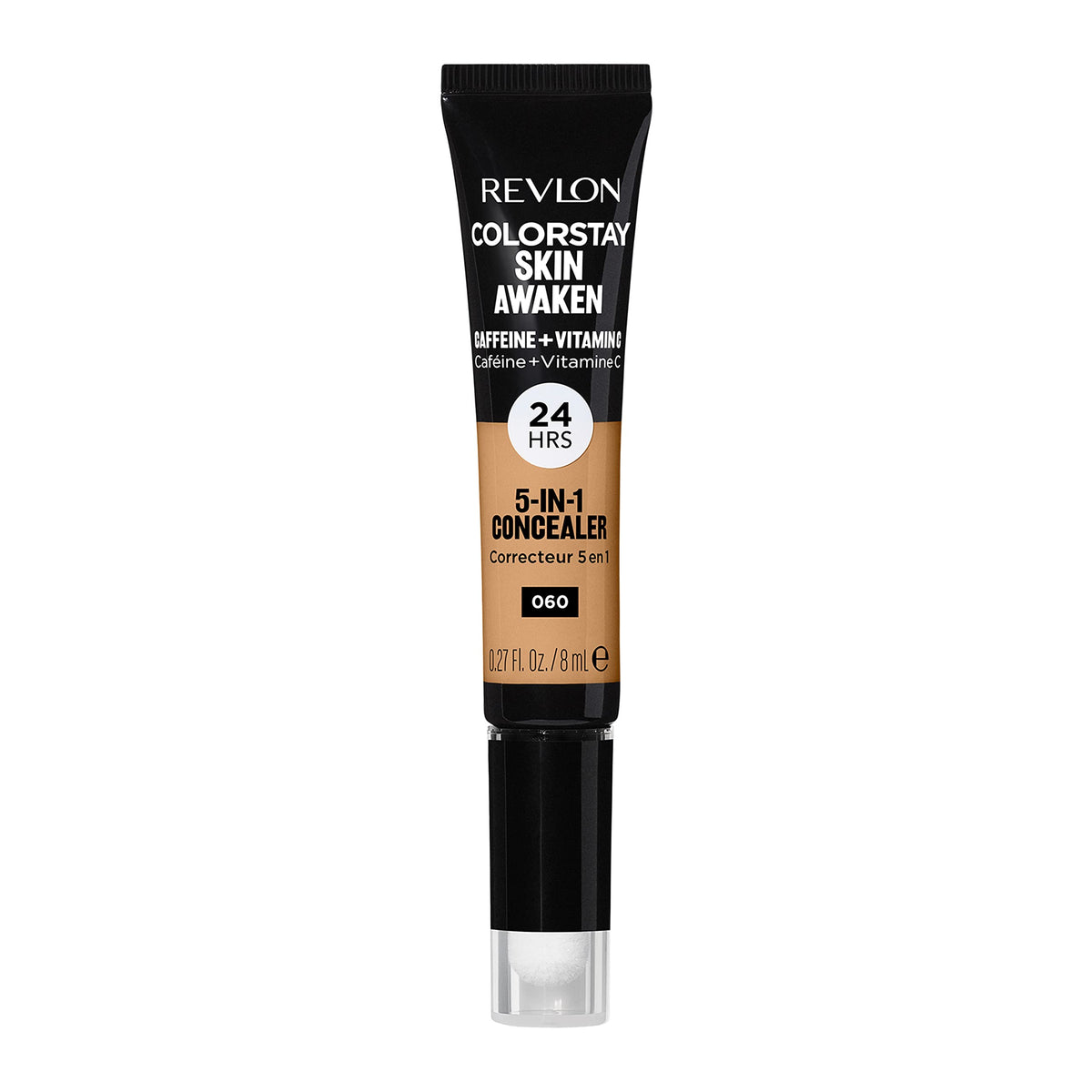Revlon ColorStay Skin Awaken 5-in-1 Concealer, Lightweight, Creamy Longlasting Face Makeup with Caffeine & Vitamin C, For Imperfections, Dark Circles Beauty & Personal Care REVLON