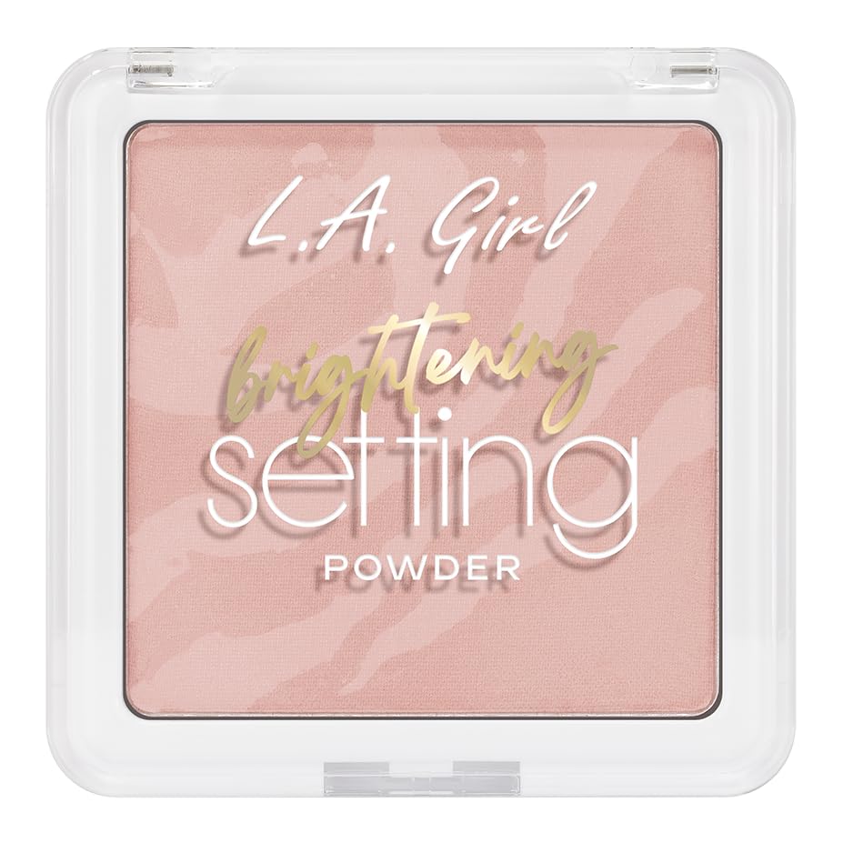 L.A. Girl Marble Setting Powder, Brightening Pink Blossom GPS168