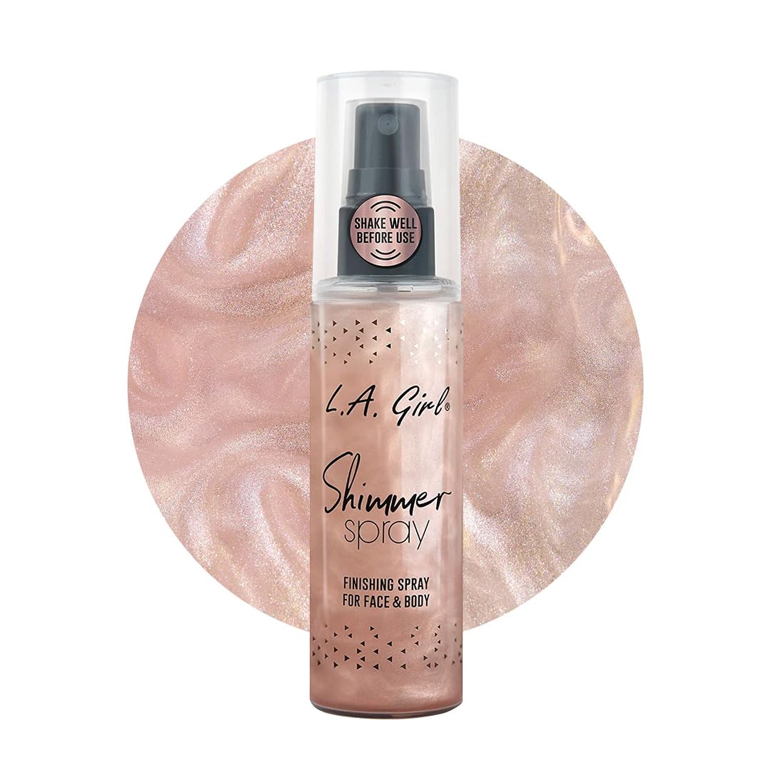 L.A. Girl Shimmer Spray Rose Gold, 2.7 Fl Oz Beauty & Personal Care L.A. Girl