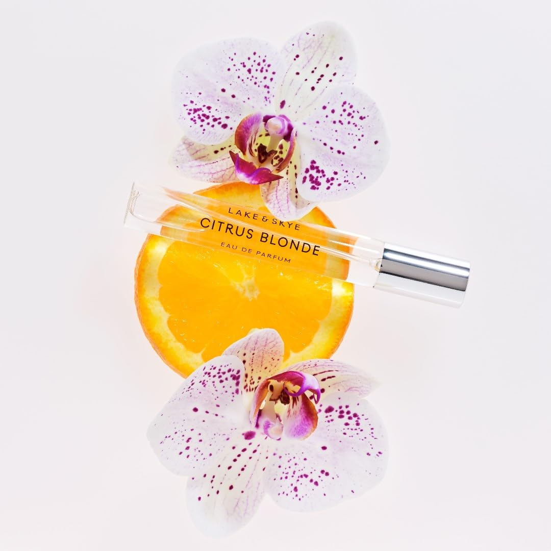 Lake & Skye Citrus Blonde 15mL Eau de Parfum Travel Spray - Bergamont, Cedarwood, Floral, Fruity, Vegan, Paraben-Free, Cruelty-Free Beauty & Personal Care Lake & Skye
