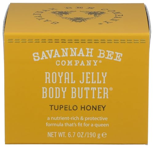 Savannah Bee Company Royal Jelly Body Butter - Deep Hydrating Body Butter - Tupelo Beauty & Personal Care Savannah Bee Company