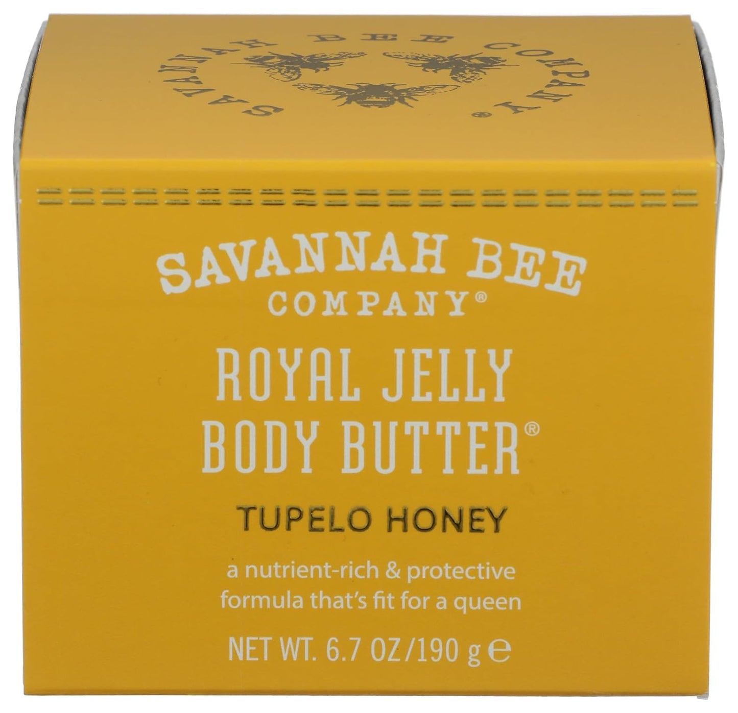 Savannah Bee Company Royal Jelly Body Butter - Deep Hydrating Body Butter - Tupelo Beauty & Personal Care Savannah Bee Company