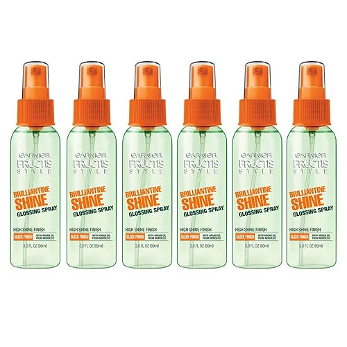 Garnier Fructis Style Brilliantine Shine Glossing Spray 3 Oz (Pack of 6) Beauty & Personal Care Garnier