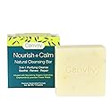 Canviiy 3-in-1 Purifying Nourish + Calm Natural Cleansing Bar, Infused with Calendula, Chamomile, Peppermint Oil, Witch Hazel and Lavender Petals Beauty & Personal Care Canviiy