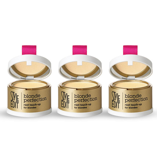 Style Edit Root Touch Up Powder | Temporary Hair Color for Gray Roots and Thinning Hair | Salon-Quality, Transfer-Resistant Hair Concealer | Light Beauty & Personal Care STYLE EDIT