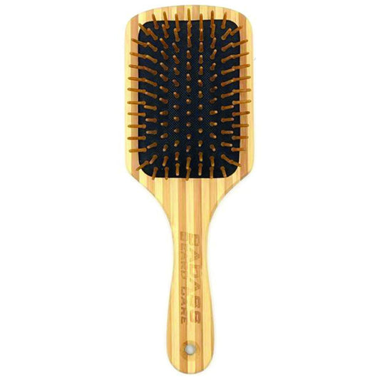 Badass Beard Care Wood Bristle Beard Brush For Men - Anti-static, 100% Bamboo & Light Weight Beauty and Personal Care Badass Beard Care