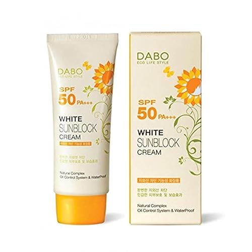 DABO White Sunblock Cream SPF50 PA+++ (70ml) Beauty & Personal Care Dabo