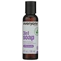 Everyone 3-in-1 Soap Body Wash, Bubble Bath, Shampoo, Travel Size, 2 Ounce (Pack of 1), Vanilla and Lavender, made with Essential Oils for Men Beauty & Personal Care everyone for every body