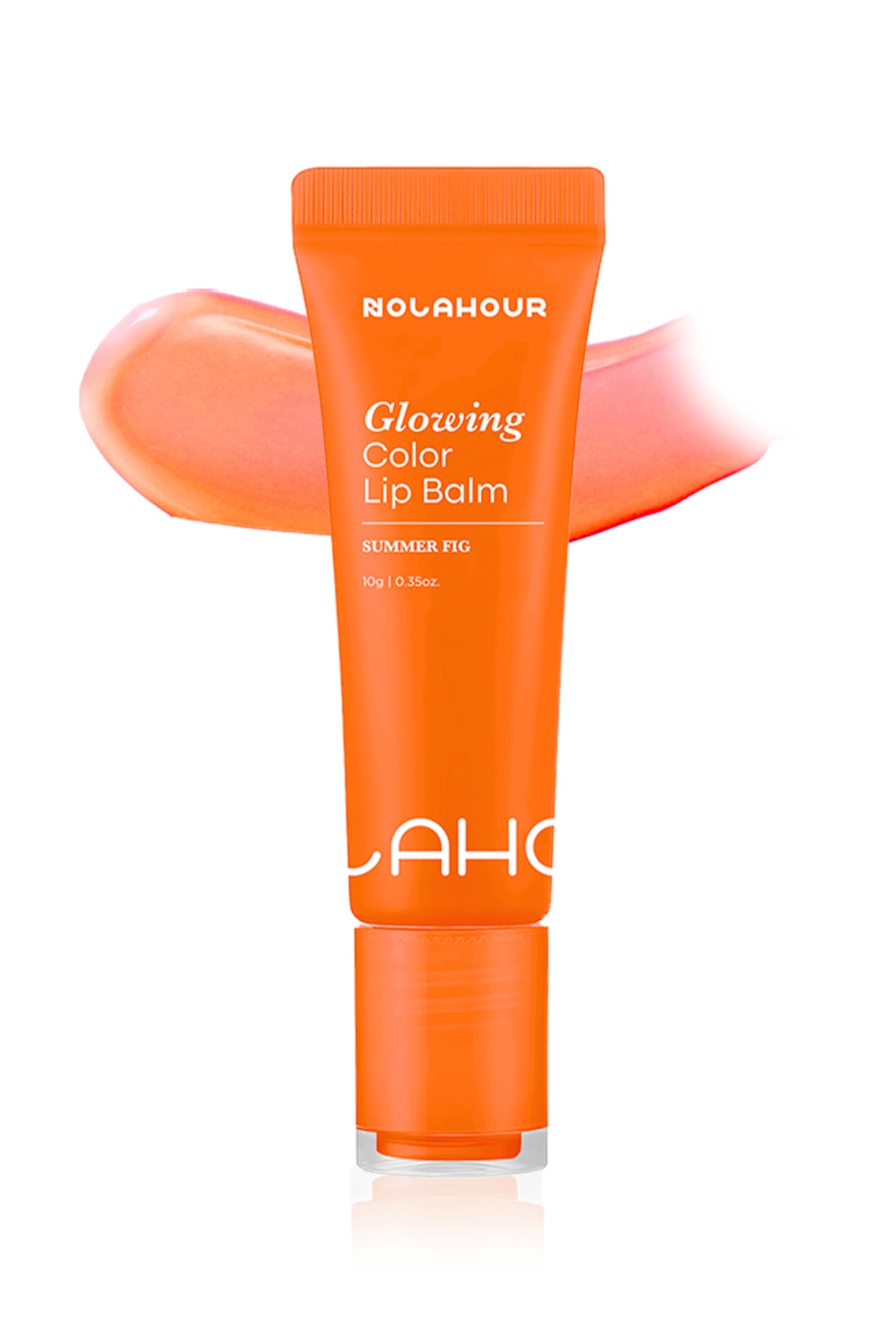 NOLAHOUR Glowing Color Lip Balm 0.35 Oz - Hydrating Lip Balm Lip Gloss for Girls - Vegan Lip Balm & Lip Plumping Gloss - Lip Glowy Balm & Lip Care Beauty and Personal Care NOLAHOUR