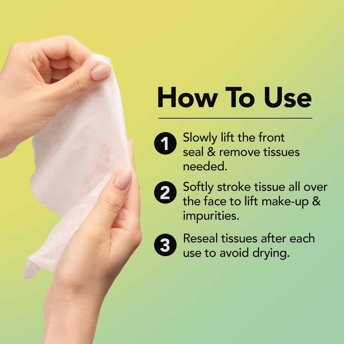 CALA Cucumber Makeup Remover Cleansing Tissues, Removes Makeup + Waterproof Eye Makeup Without Irritation, Deep Cleansing Wipes Leave Skin Soft Smooth