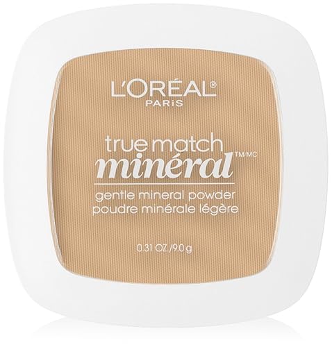 L’Oréal Paris True Match Mineral Pressed Powder, Nude Beige, 0.31 Ounce Beauty & Personal Care L'Oreal Paris