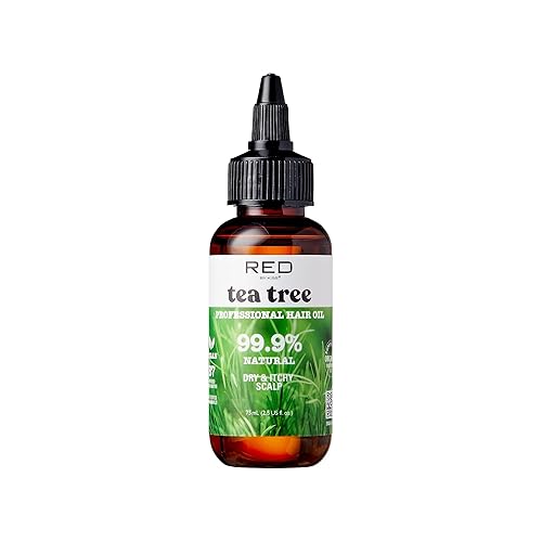 Red by Kiss Professional 99.9% Natural Hair Oil, Organic Vegan Oil Blend for Dry & Itchy Scalp Relief, Hydrating Biotin Infused, Nourish Add Shine Beauty & Personal Care Red by Kiss
