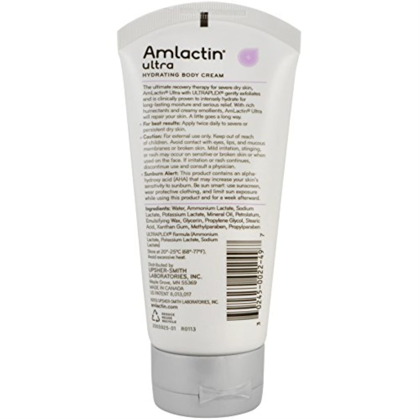 AmLactin Hydrating Body Cream Fragrance Free, 3 Count Beauty & Personal Care AmLactin
