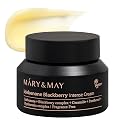 Mary&May Idebenone Blackberry Cream (4x Vitamin C Power) - Anti-Aging Moisturizer for Dry & Dull Skin, 63% Berry Complex & 5 Ceramides, 48H Hydration Beauty & Personal Care Mary&May