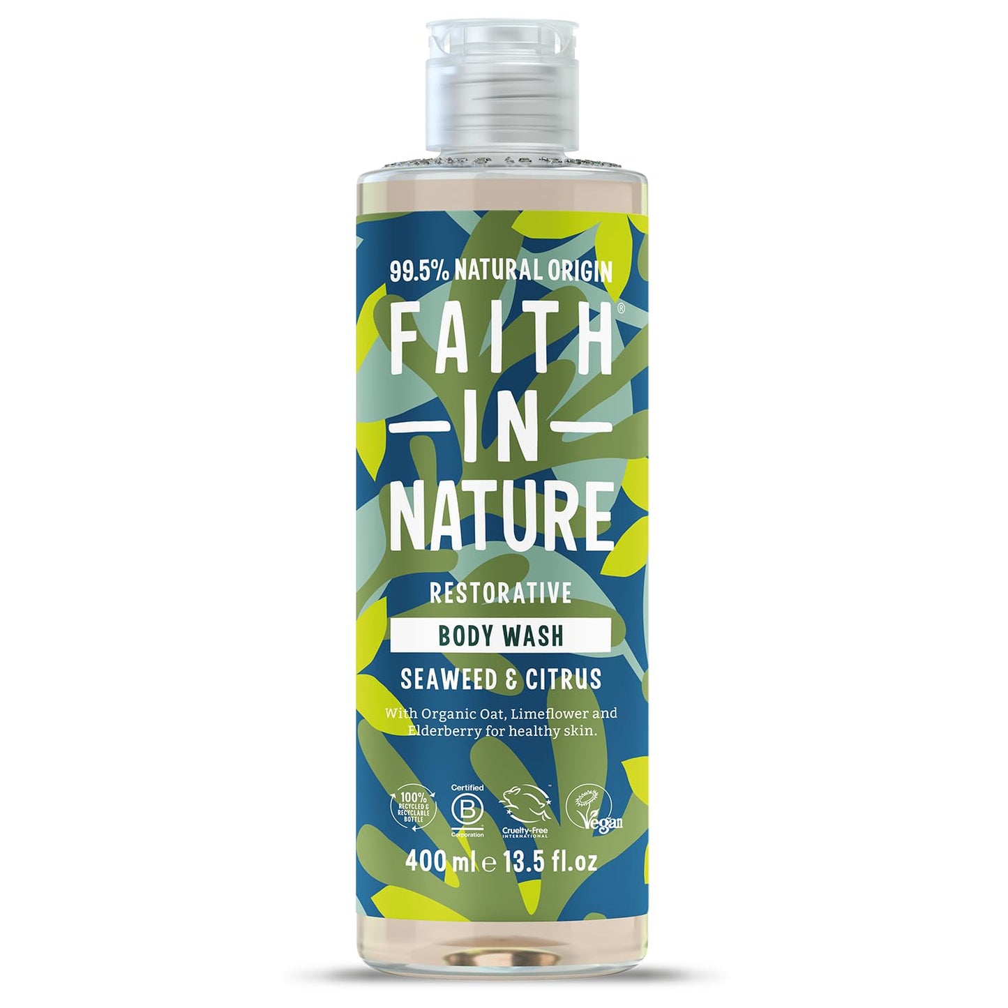 Faith In Nature Seaweed & Citrus Shower Gel & Foam Bath, 13.5 Oz Beauty & Personal Care FAITH IN NATURE