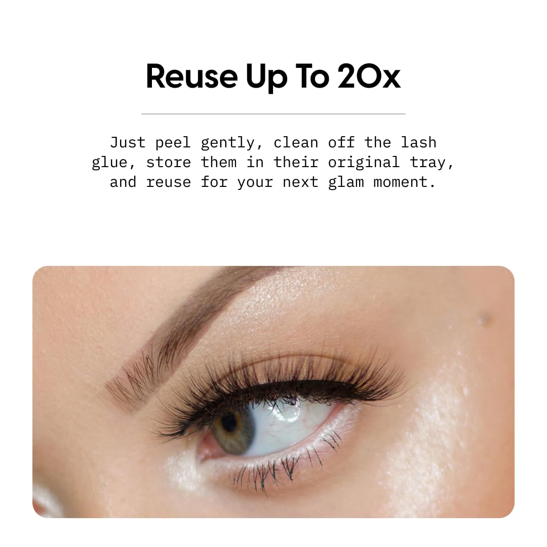 KARA BEAUTY 3D Faux Mink Strip Lashes - Reusable False Eyelashes - Lightweight, Beginner-Friendly Eye Lashes for Special Occasion, Wedding, Prom Beauty & Personal Care Kara Beauty
