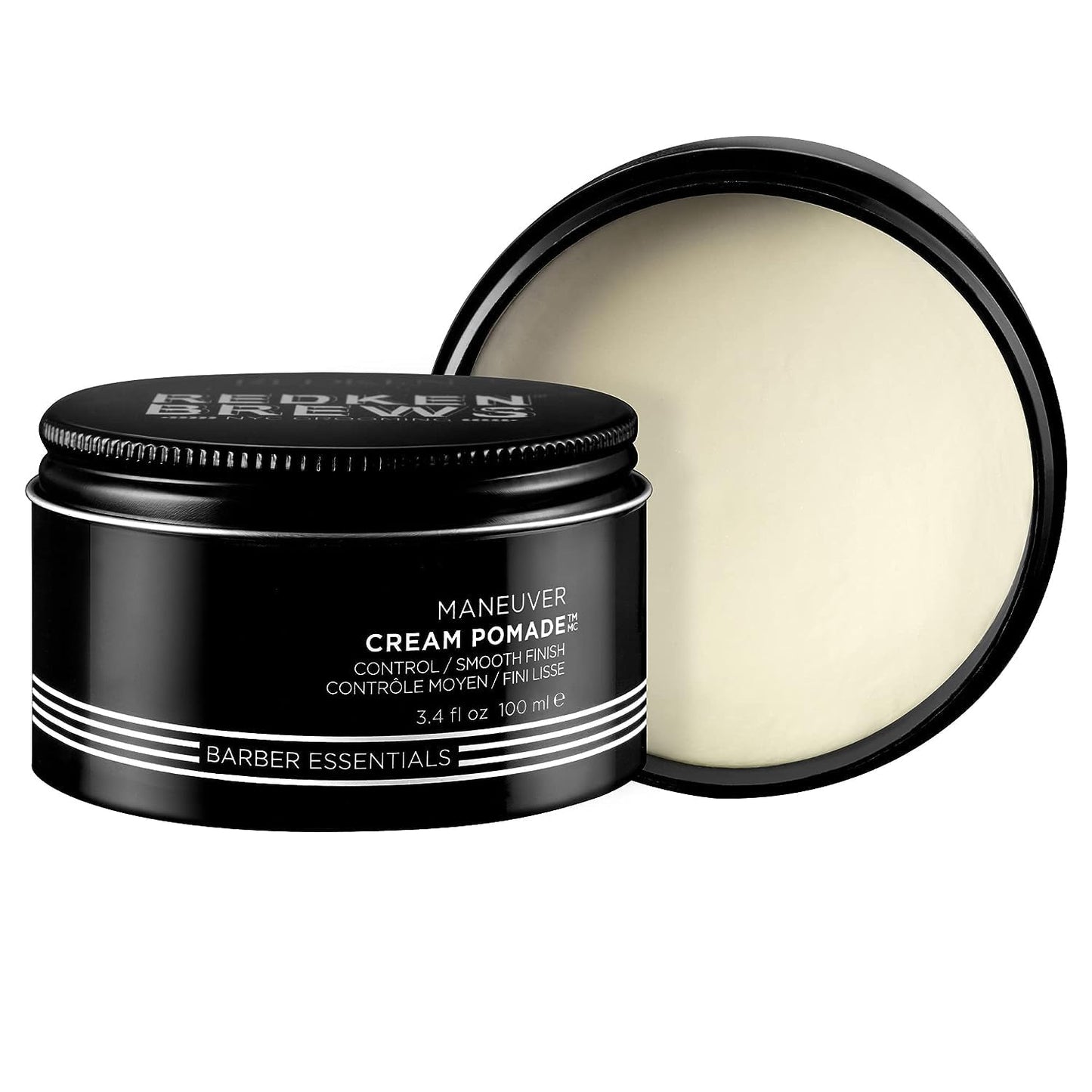 Redken Brews Cream Pomade For Men - Provides Medium Hold With Natural and Smooth Finish With Low Shine, For All Hair Types Beauty & Personal Care Redken Brews