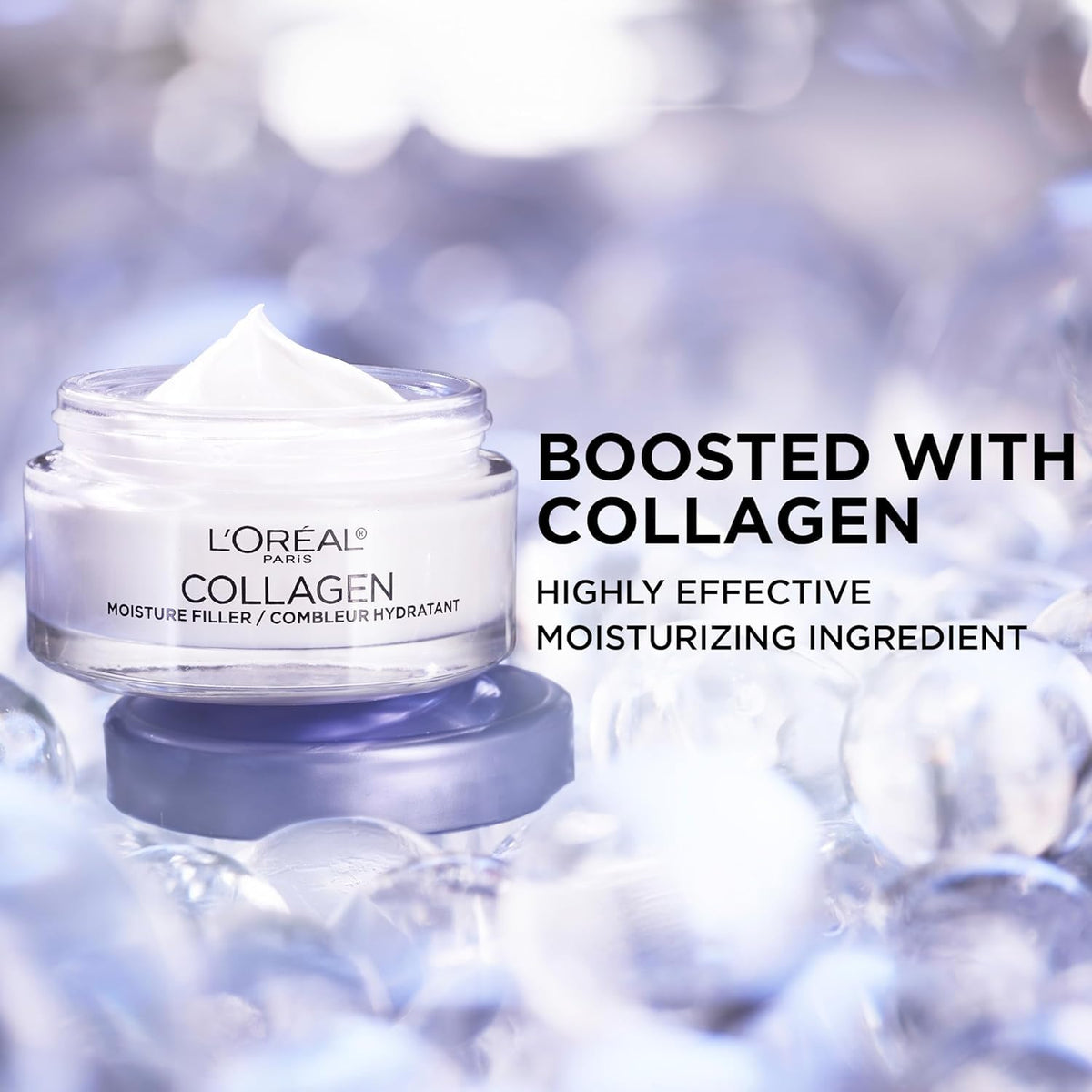L'Oreal Paris Collagen Moisture Filler Anti-Aging Face Moisturizer, 3.4 Oz