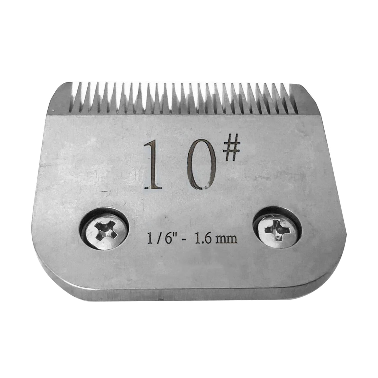 Stainless Steel Detachable Dog Clipper Blade Replacement, 1.6mm Size-10F for Wahl KM2, KM5, KM10, A5 Clippers Beauty and Personal Care NATEFEMIN