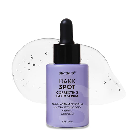 suquato Dark Spot Remover Serum - For Face Hyperpigmentation & Melasma Care - Dark Spot Correcting Glow with Tranexamic Acid + Niacinamide + Vitamin C Beauty & Personal Care suquato