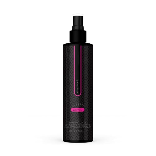 Pure Romance Lustra Hydrating Body Oil, Dirty French Scent, 7 fl oz, Coconut Jojoba Avocado Oils for Moisturized Skin Beauty & Personal Care Pure Romance